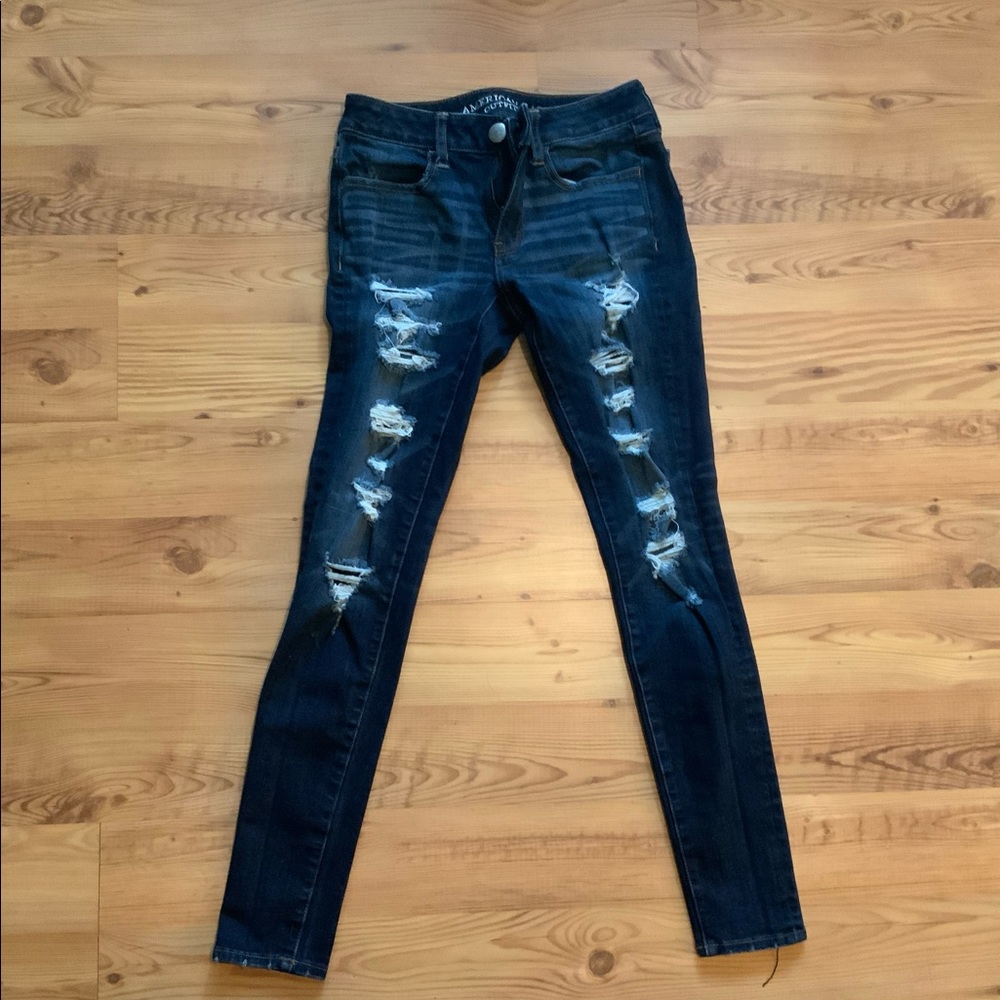 American Eagle | Jegging Jeans with Rips
